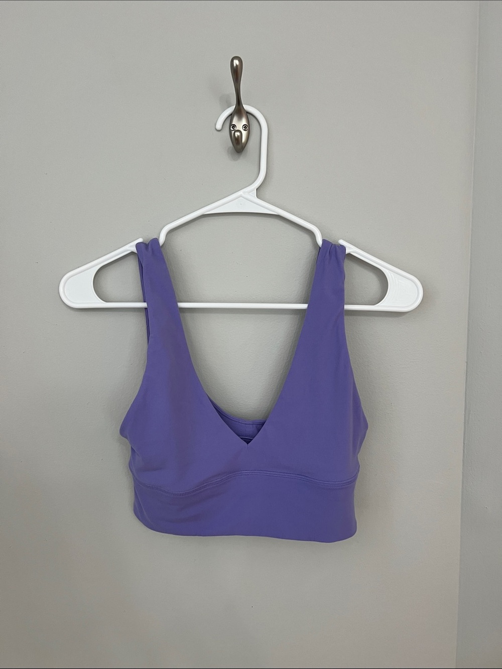 Lululemon Purple V-Neck Bra